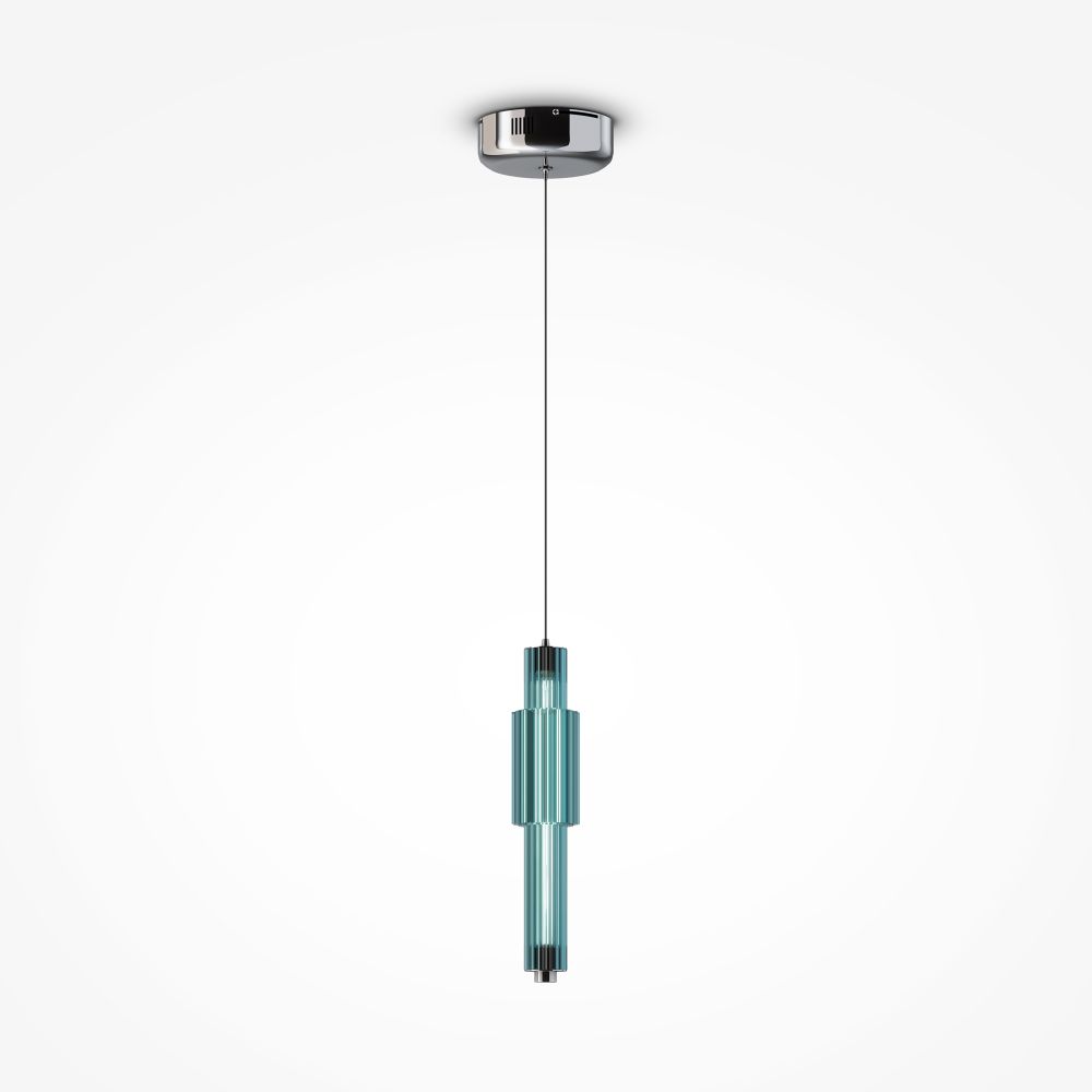 Подвесной светодиодный светильник Maytoni Verticale MOD308PL-L9BL3K