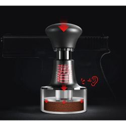 Темпер пуш для кофе пружинный d 58,5 мм h11,6 см Sword Tamper нерж. сталь дерев. ручка ZeroHero