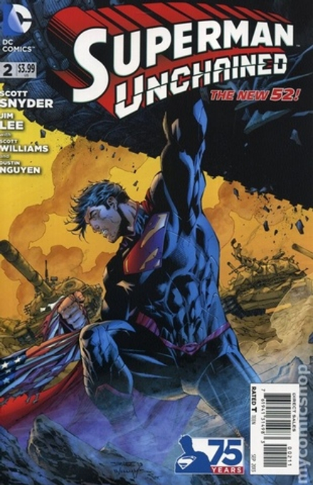 Комикс на Английском Superman Unchained. Issue 2