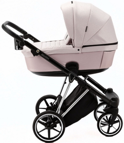 Детская коляска Adamex Belissa Special Edition 2 в 1 B-PS590 (РОЗ С БЛЁСТ ХРОМ.РАМ)