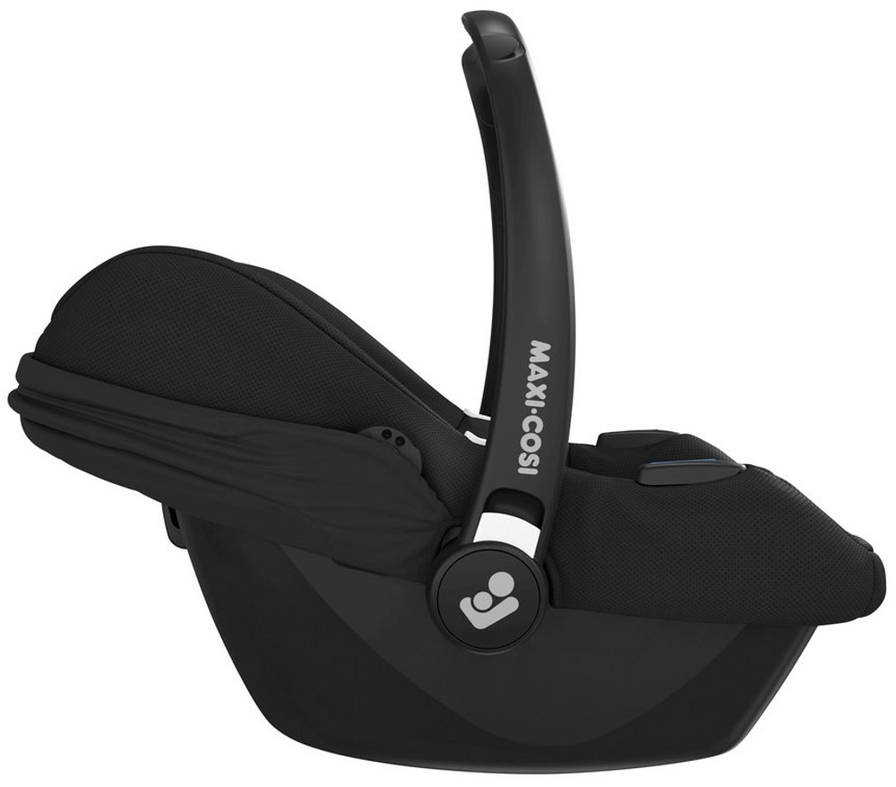 Детская коляска Maxi-Cosi Fame 3 в 1 с автокреслом CabrioFix Essential black Twillic Graphite/графит
