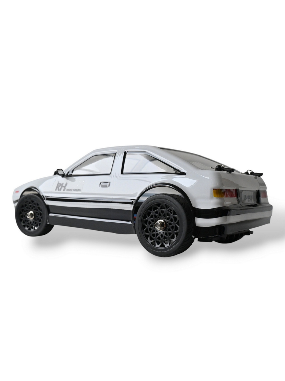 Радиоуправляемая машина для дрифта Remo Hobby RACING & DRIFT (бело-черная) 4WD 2.4G 1/14 RTR