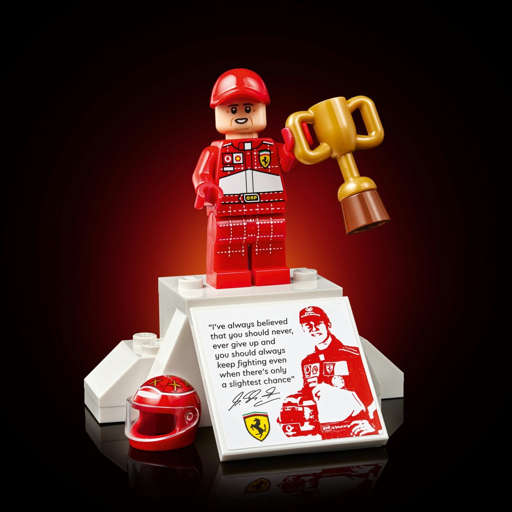 Конструктор LEGO Icons Ferrari F 2102 113752004 и Михаэль Шумахер — фото 9