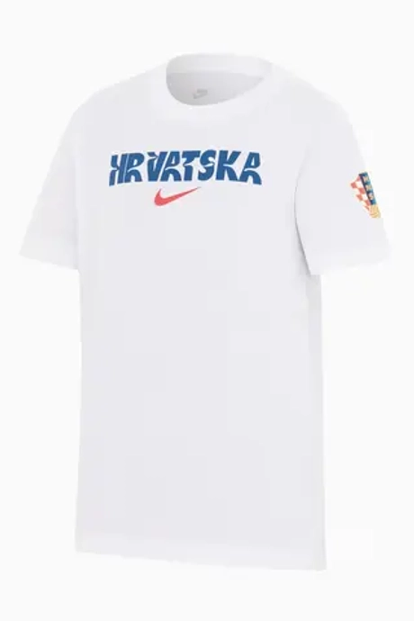 Футболка Nike Croatia 2024 Crest Junior - белый