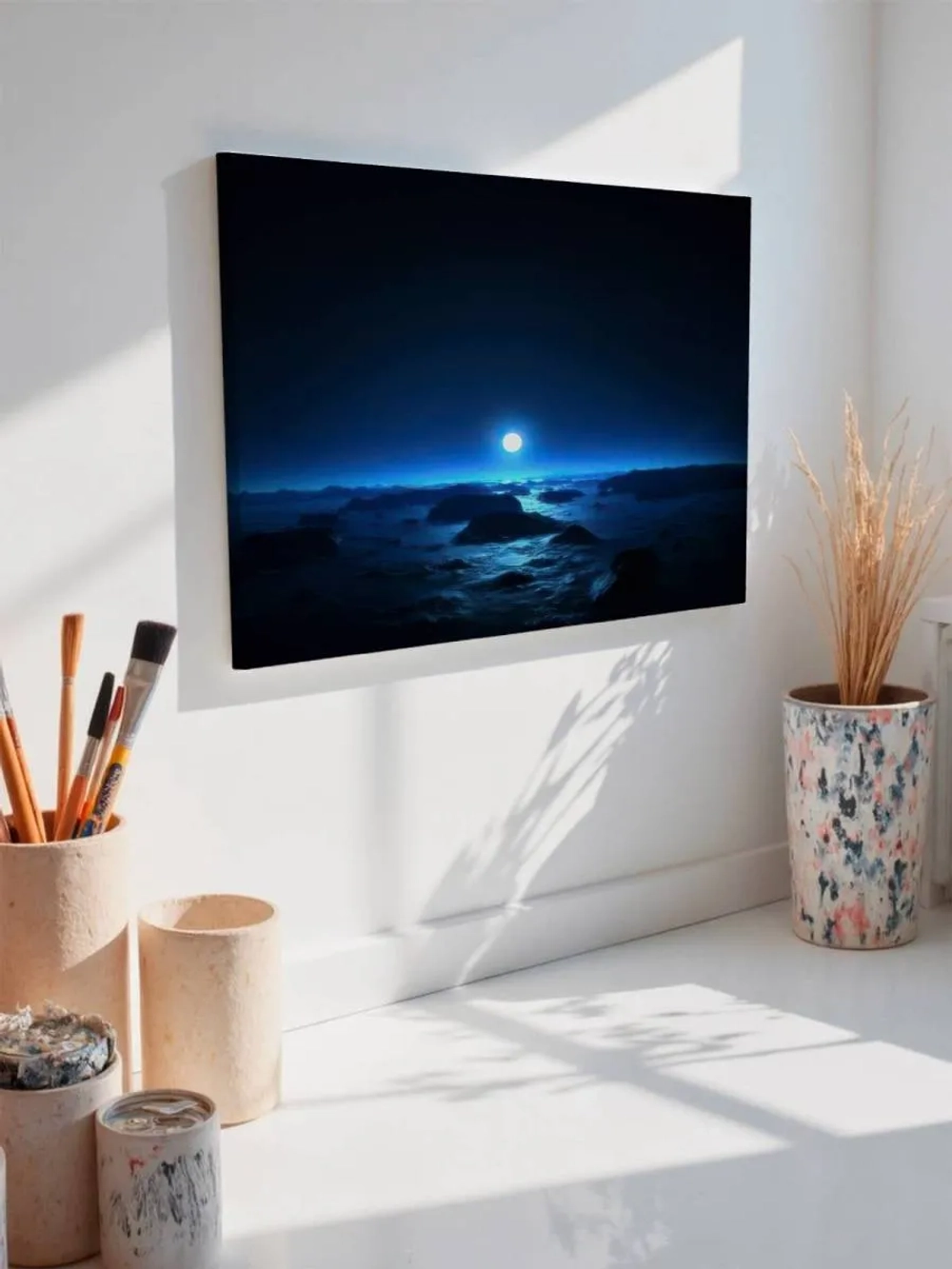 Картина на стену 40 X 50 Ночное море