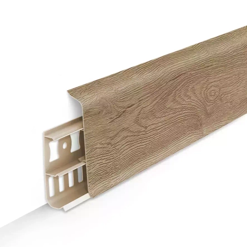 Плинтус напольный ПВХ "Деконика" 228 Дуб классик 2200х70х21 мм