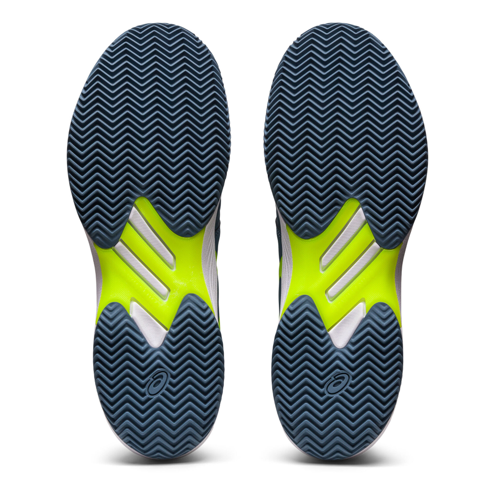 Мужские теннисные кроссовки ASICS Solution Swift FF CLAY Clay Court Shoe Men - Blue, Neon Green