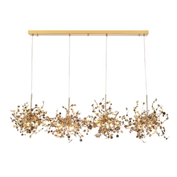 Подвесной светильник Crystal Lux GARDEN SP3х4 L1600 GOLD