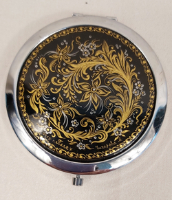 Ручное зеркало "Орнамент" №1 (худ. А. Чигарева)