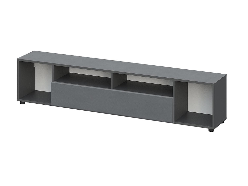 Денвер тумба для телевидеоаппаратуры / Графит серый