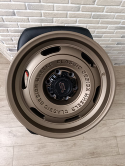 Диск колёсный литой BLACK MUD 520C R17" 8,5 ET0 Bronze