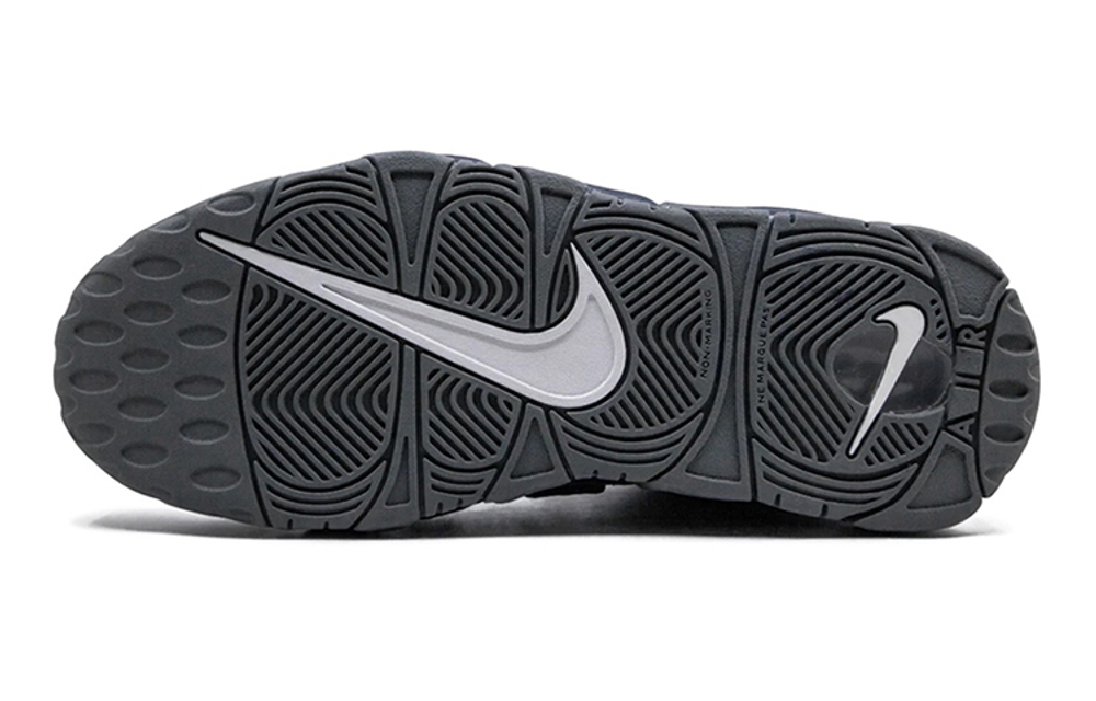 Кроссовки Nike Air More Uptempo 96 Cool Grey Midnight Navy Gs