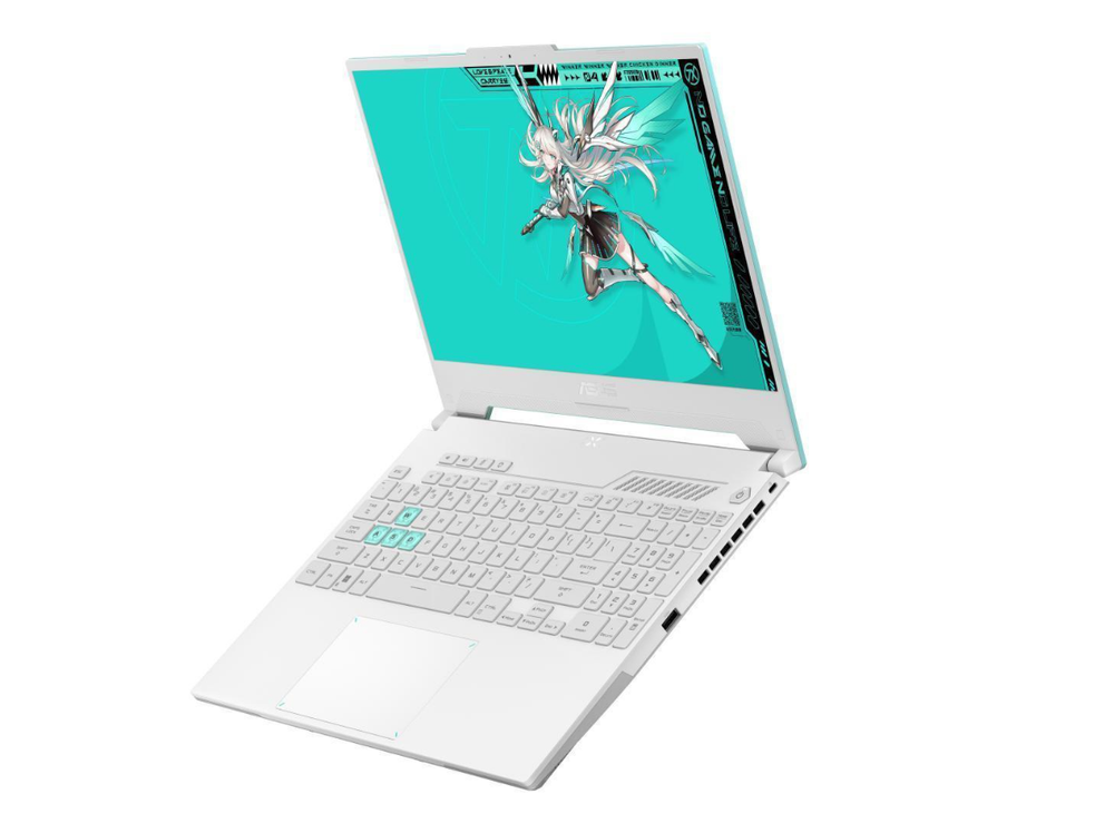 Игровой ноутбук ASUS TUF 4 (Tianxuan 4) FA507, R9-7940H, RTX4060, 16ГБ/1ТБ, 15.6" 165hz, Русская клавиатура+Русский Windows 11 Home, Синий-зелёный