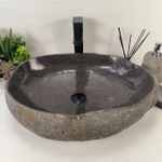 Раковина из речного камня RS-65172 55*43*14 0862