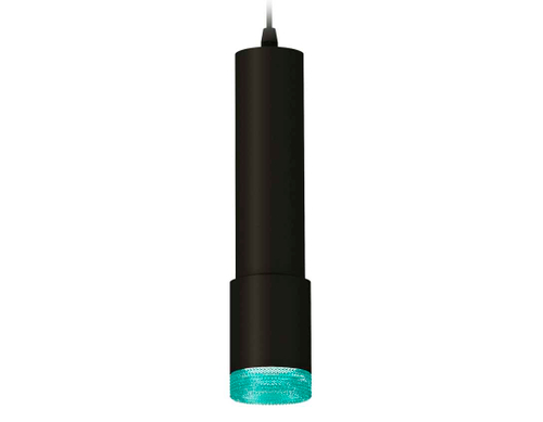 Комплект подвесного светильника Ambrella light Techno Spot XP7422004 SBK/BL черный песок/голубой (A2302, C6356, A2030, C7422, N7194)