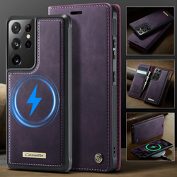Чехол-кошелек CaseMe 2 in 1 MagSafe Samsung Galaxy S21 Ultra