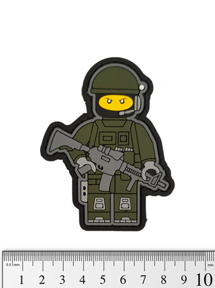 Шеврон Brick Оператор с М4 PVC (Олива)