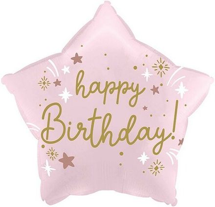 Звезда НВ "Нежно-розовая пастель"