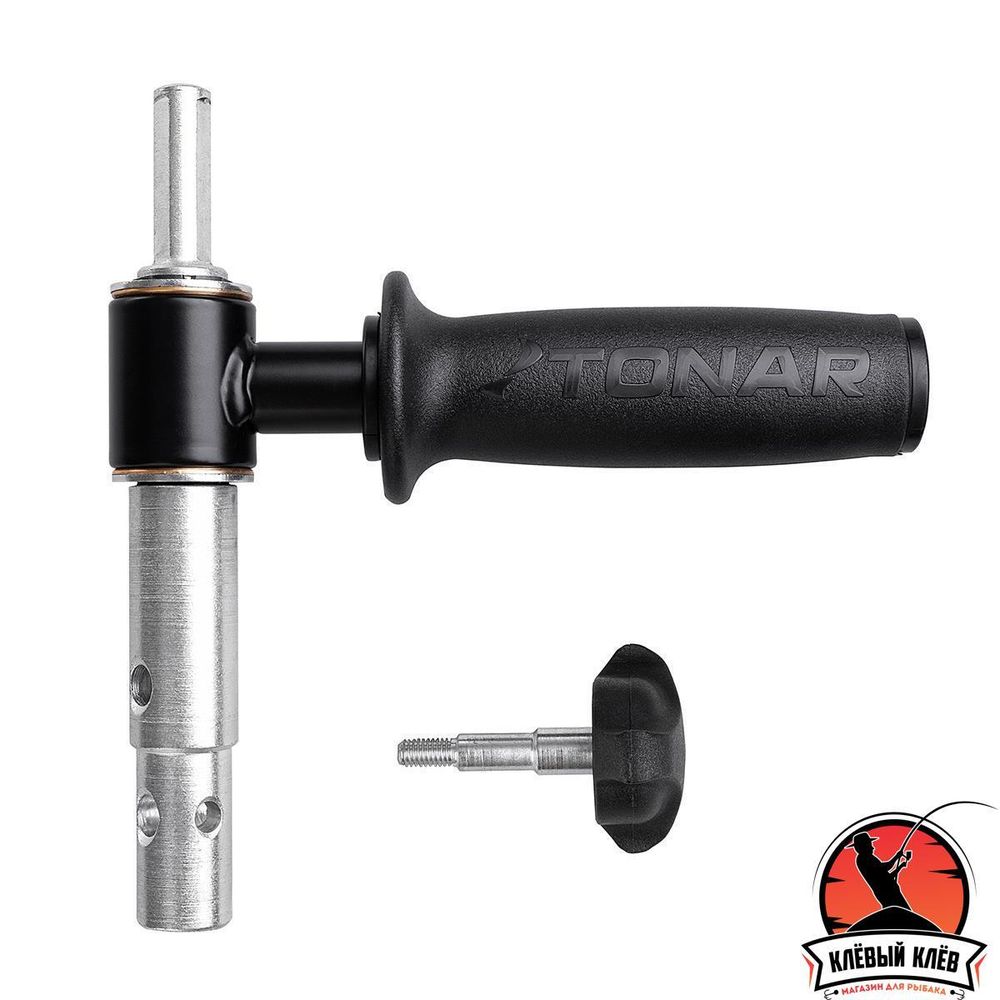 Адаптер универс усиленный АШ.2023.ПС с латун.втулками, d выход.вала 20/23мм, ручка T-ASH2023PS Тонар