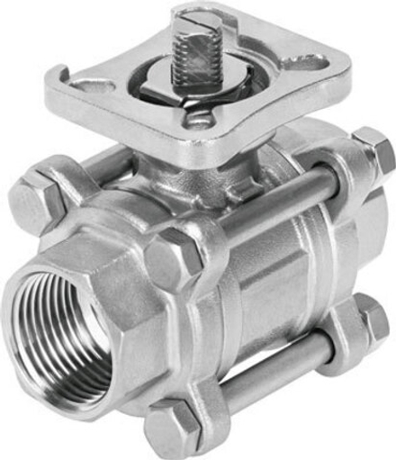 VZBE-3/8-T-63-T-2-F0304-V15V15 Шаровой кран