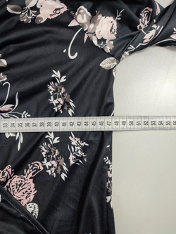 Блузка с цветочным принтом 46 размер