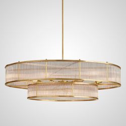 Люстра на штанге RH Marais Round Chandelier D120