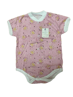 Боди короткий рукав на кнопках из кулирки (100% хлопок) на рост 80 см