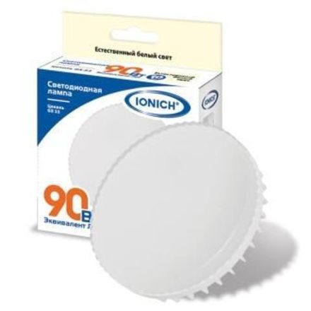 Лампа светодиодная IONICH GX53 10Вт 4000К