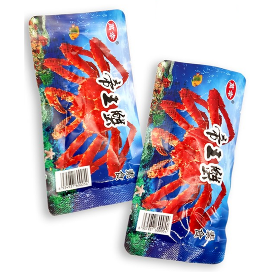 Мясо соевое Краб, 22 гр (Китай)