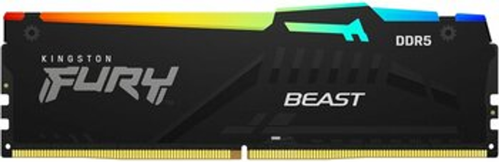 Оперативная память KINGSTON FURY Beast DDR5 32GB 5200MHz CL40 UDIMM Non-ECC KF552C40BBA-32