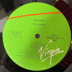 Винтажная виниловая пластинка LP Mike Oldfield Discovery (Japan 1984) (No Obi) Crystal Gazing