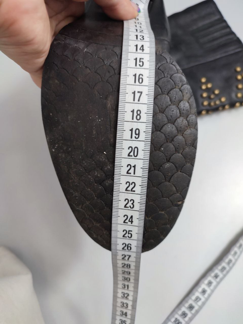 Сапоги кожаные 39 размер