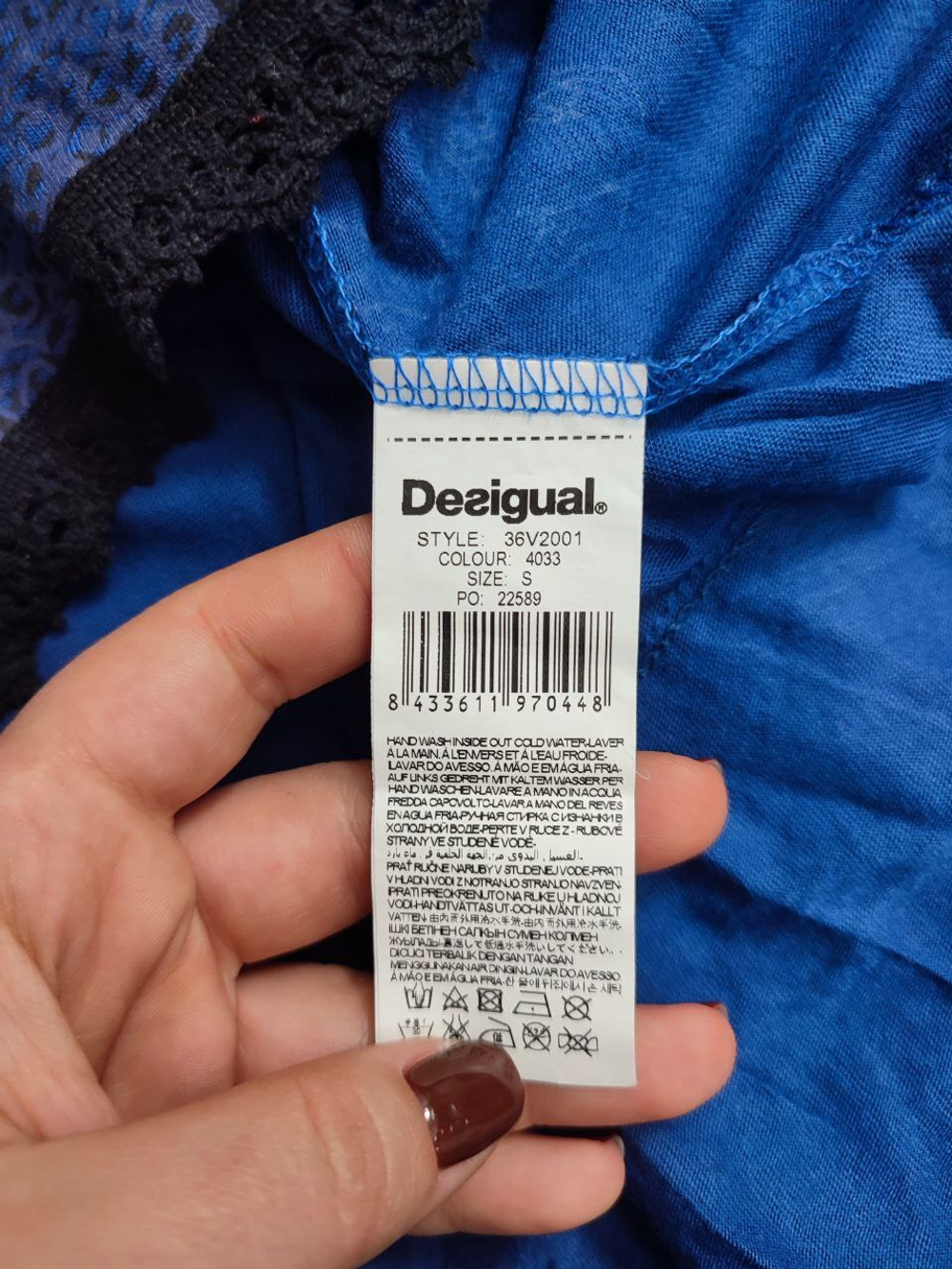 Платье Desigual с принтом 44 размер