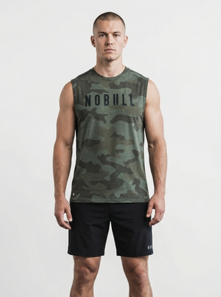 Безрукавка NOBULL хаки камуфляж