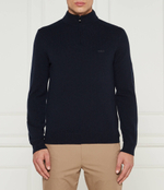 Шерстяной свитер Emarlo BOSS BLACK - темно-синий(50530314)