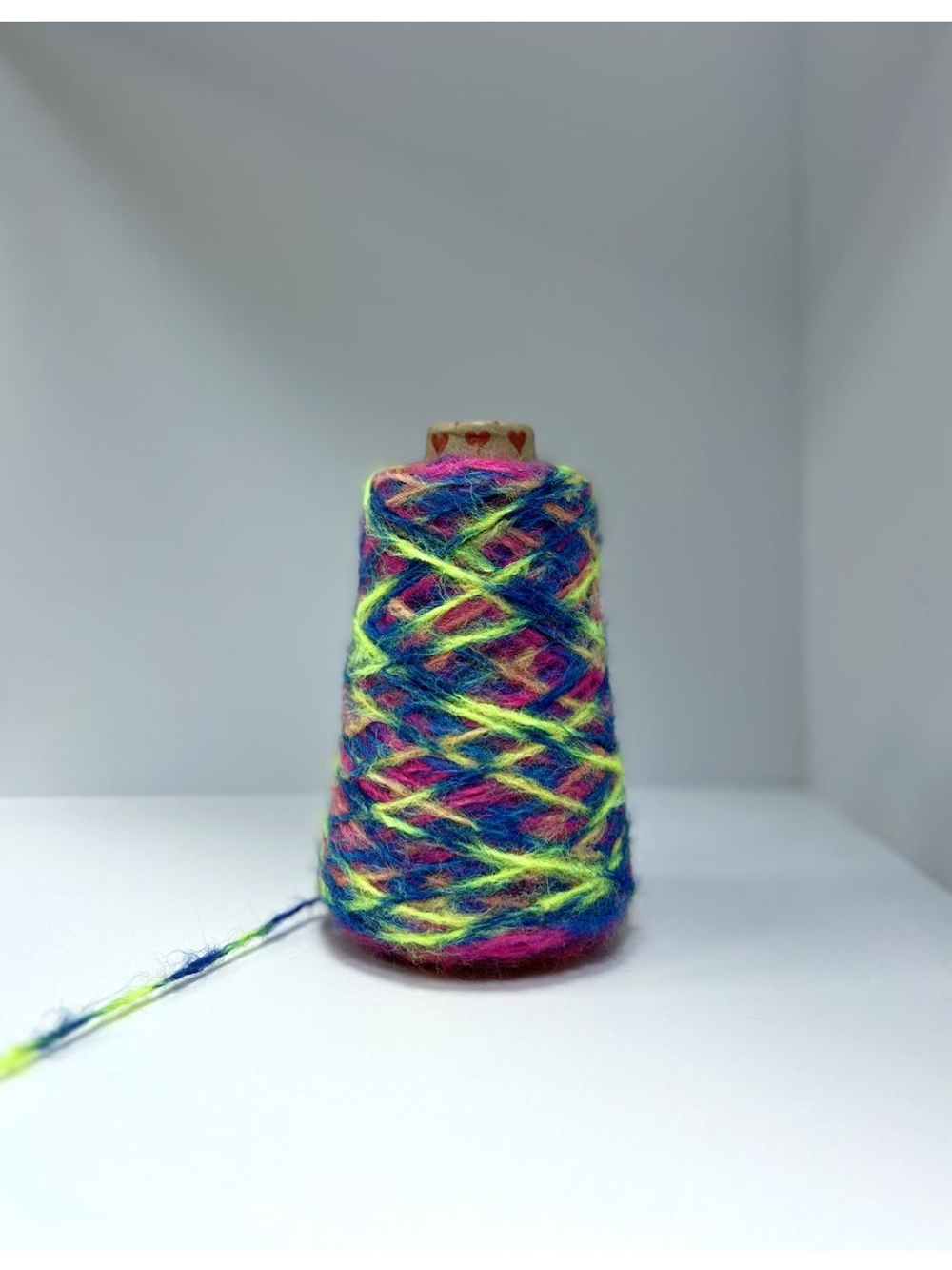 Пряжа для вязания DAMA теплая пушистая аркобалено