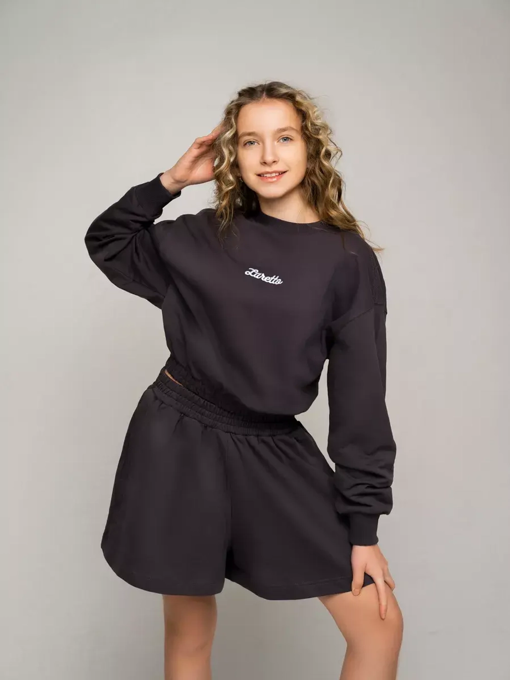 Костюм детский в сад, свитшот и шорты