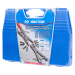 KING TONY (45211PP) Набор съемников для стопорных колец 406 мм, сменные насадки, кейс, 11 предметов