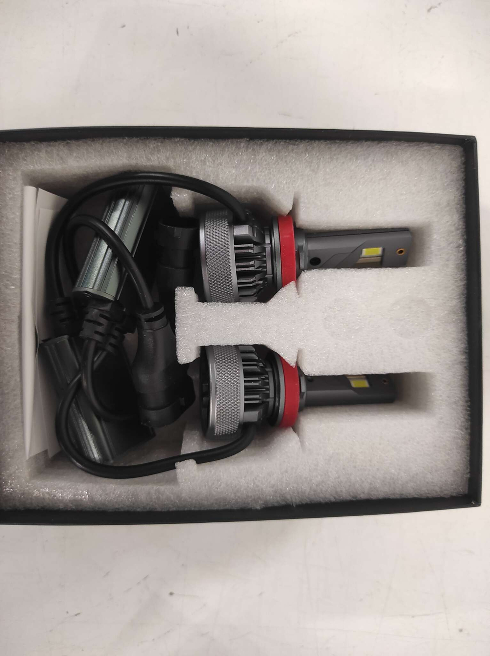 H11 / Светодиодные LED лампы для авто, H11, 12-24 вольта, 75 Вт, Серия V8 (2 шт. / комплект)
