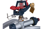 Разбрызгиватель импульсный на металлической подставке Elitech SP 008IM Garden 206075