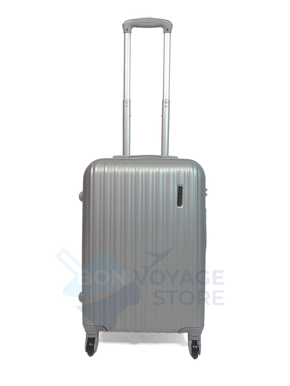 Маленький чемодан King of King, Серебристый, S+