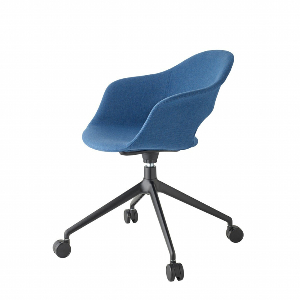 Кресло офисное с обивкой Scab Design Lady B Pop, черный, синий