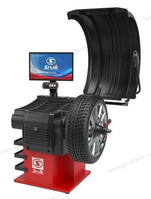 Балансировочный станок с резьбовым валом, УЗ датчиком, лазером Сивик GELIOS (УЗ + ТЛУ)