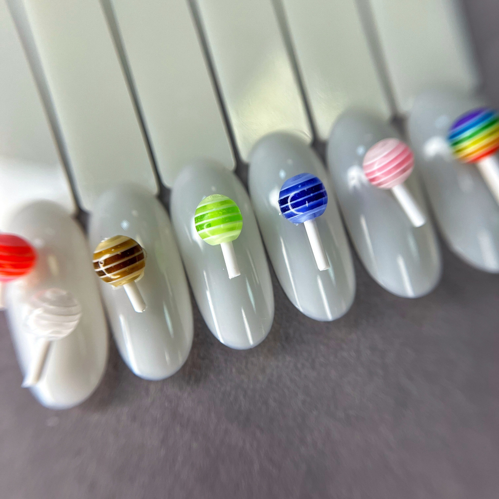 Zoo nail Фигурки объемные для дизайна Леденцы, 10шт2