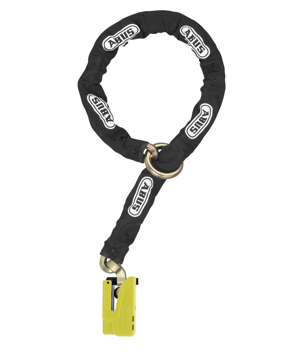 Цепь с замком ABUS Granit Detecto XPlus 8077 ver 2.0 12KS120 Black Loop