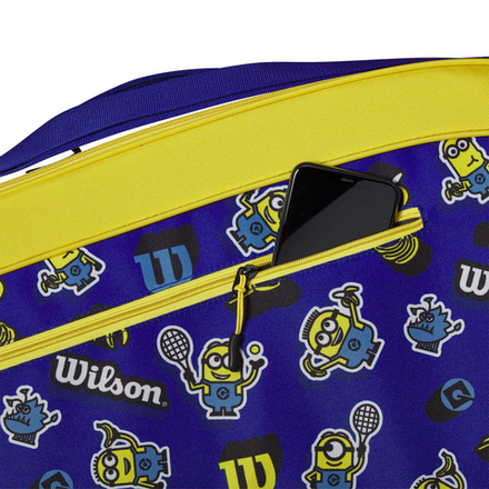 Чехлы для тенниса WILSON MINIONS 3 0 TEAM 6 PACK .