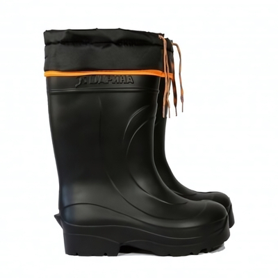 Сапоги мужские из ЭВА с надставкой и утеплителем -60С (черный, 41-42) Д333-НУ «Мороз» высота 42см