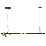 Подвесной светодиодный светильник Odeon Light CORDA 4397/30L