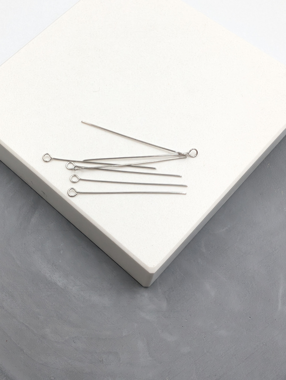 Пины с петлей нержавеющая сталь 0.6*40мм, 10шт