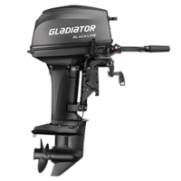 Лодочный мотор Gladiator G9.8FHS BlackLine
